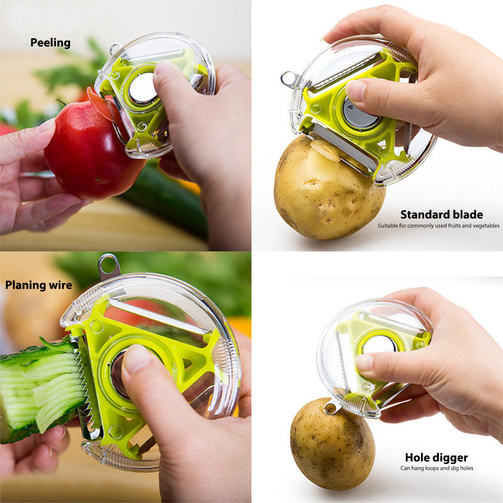 Dope Veggie Peeler - 3 In 1 Tool